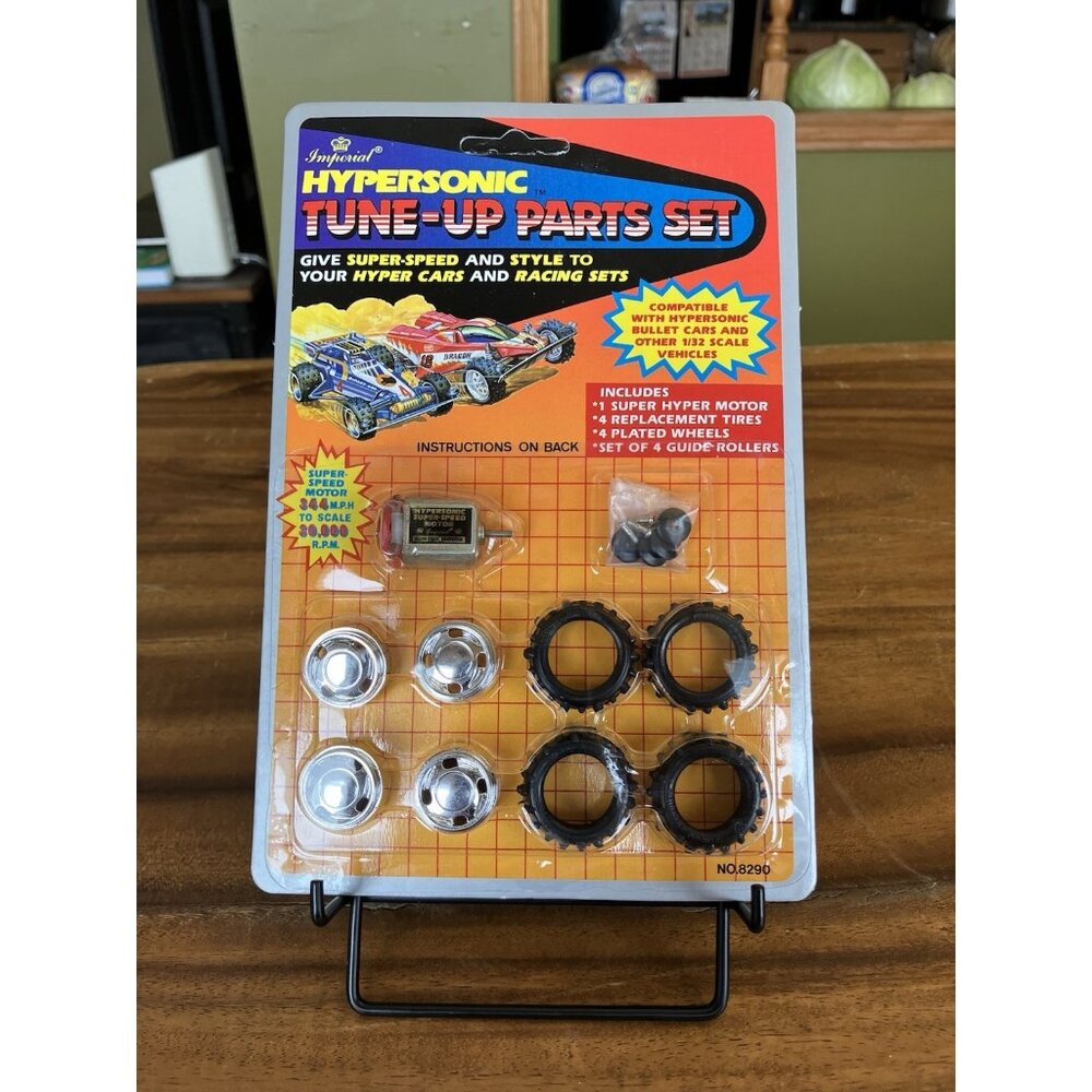 1989 Imperial Hypersonic Tune-Up Set 1/32 Scale Slot Car Racing Parts - Black